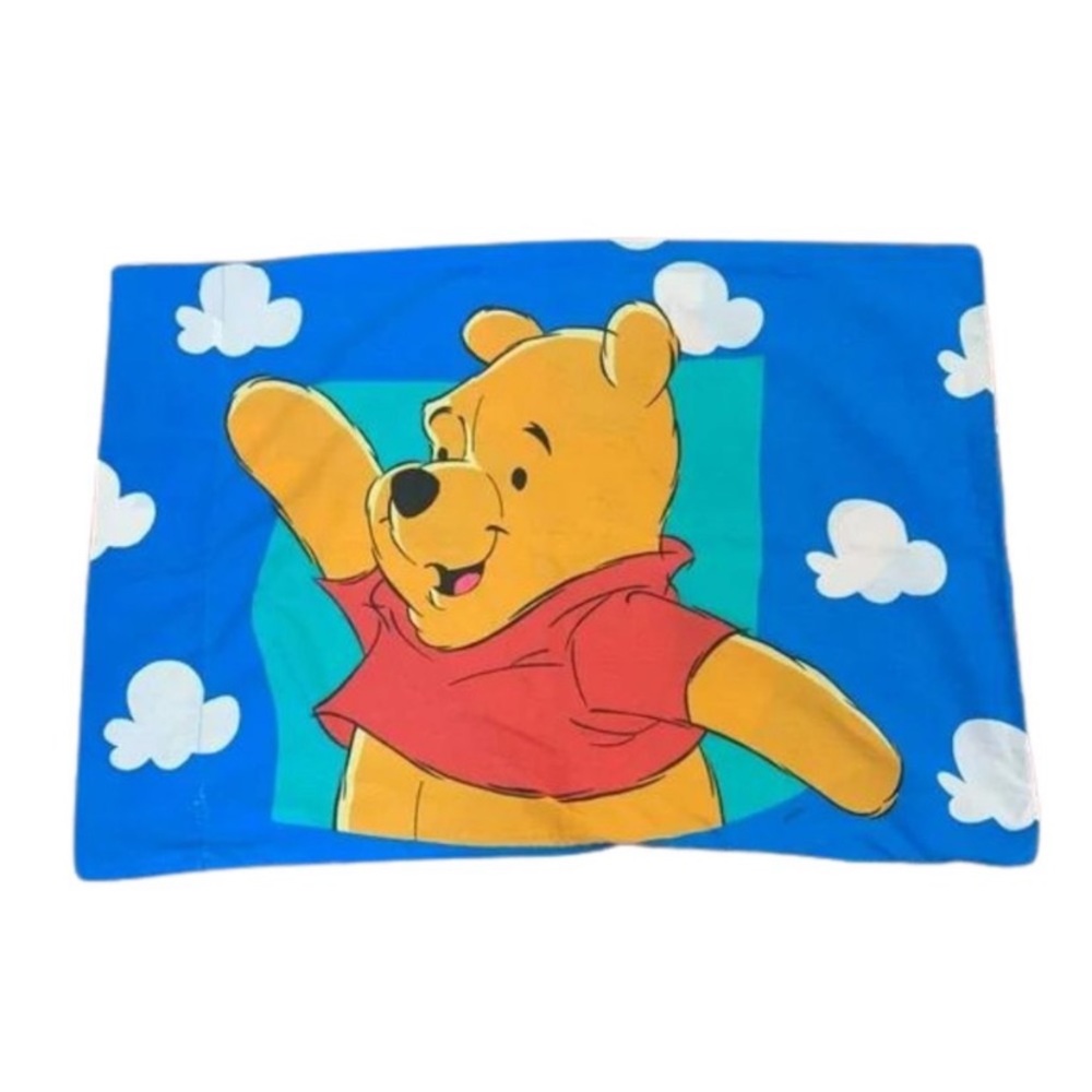 Vintage Winnie the Pooh and piglet single pillowcase